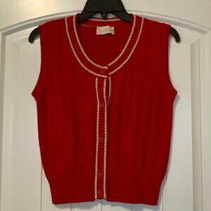 Vintage Miss Tricot  Sweater Vest